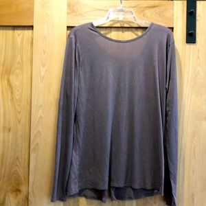 Lululemon modal blend long sleeved shirt size 12